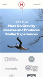 Mobile Screenshot of marsongravity.com